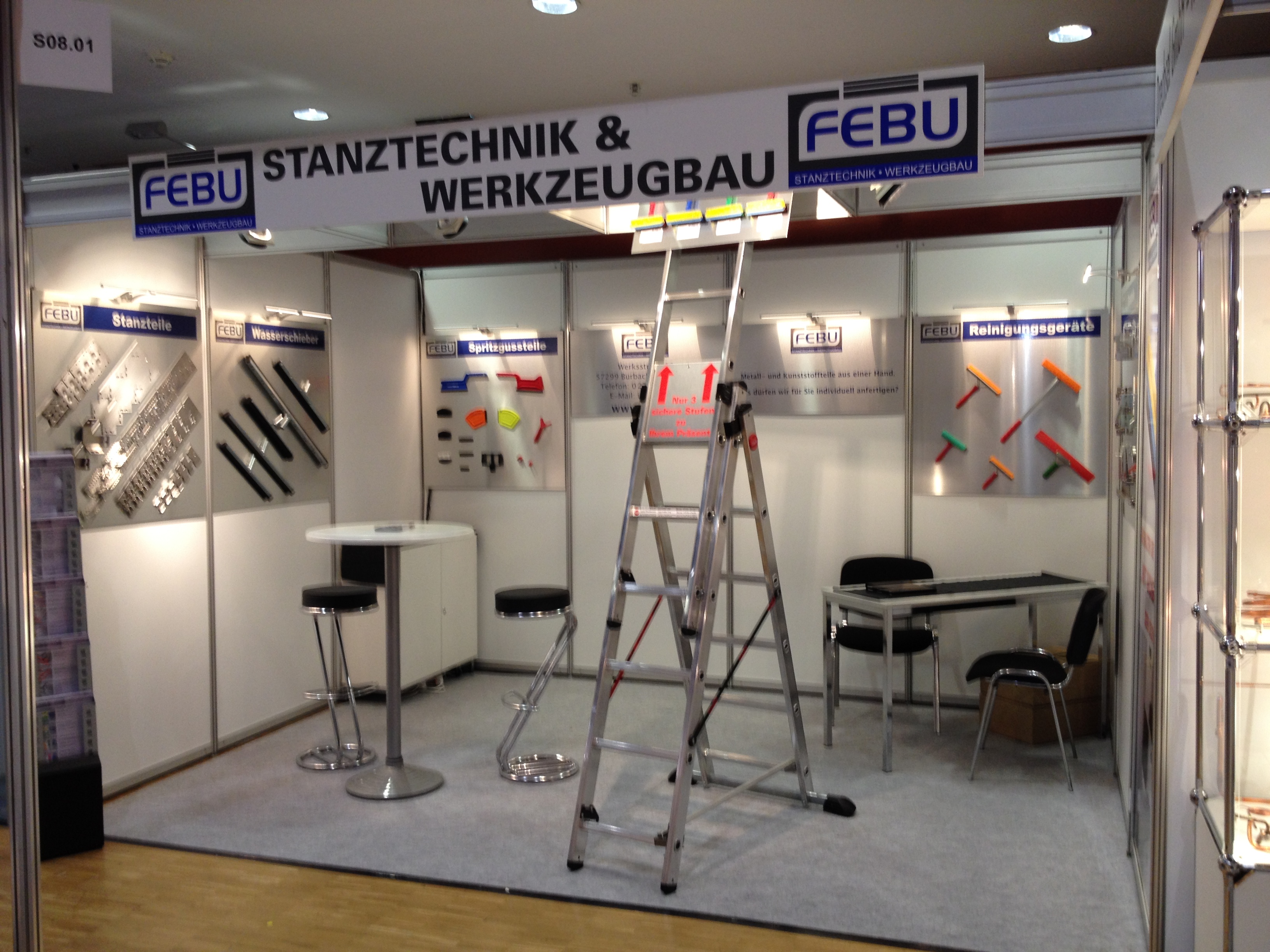 FEBU zu Gast bei der 4. Zulieferermesse "Maschinenbau"